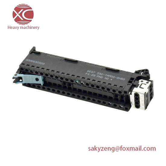 Siemens 6ES7 592-1AM00-0XB0  FRONT CONNECTOR SCREW TYPE (35MM MOD.)
