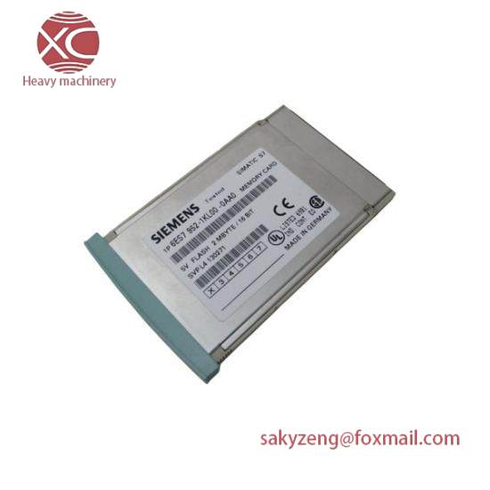 Siemens 6ES7 952-1KL00-0AA0  Flash Memory Card - 2MB