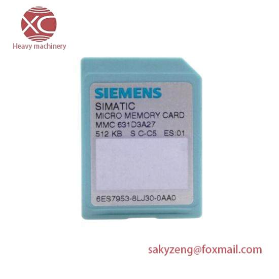 Siemens 6ES7 953-8LJ30-0AA0  Memory Card