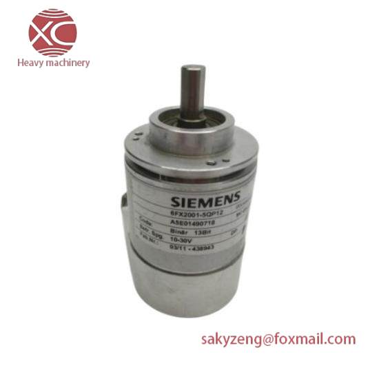 SIEMENS 6FX2001-5QP12 ENCODER ABS 13 BIT CLAMP