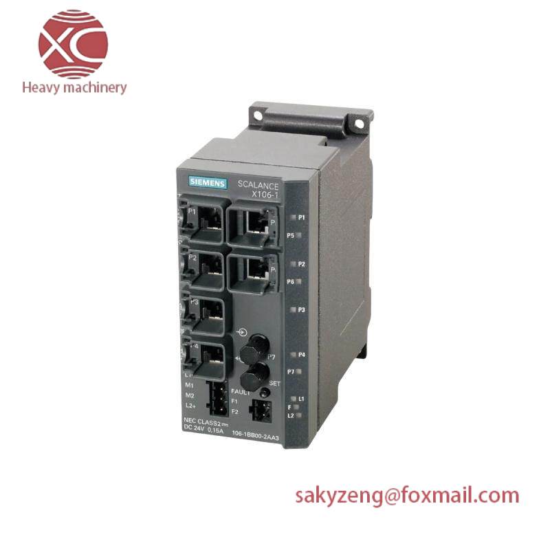 SIEMENS 6GK5106-1BB00-2AA3 Ethernet Switch Scalance