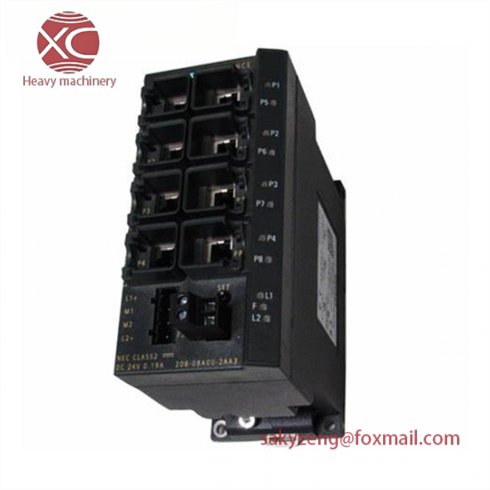 Siemens 6GK5208-0BA00-2AA3 managed IE switch