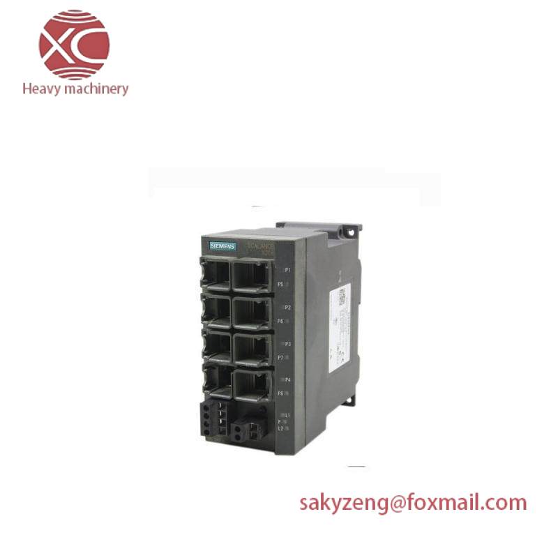 SIEMENS 6GK5208-0BA00-2AA3 Simatic PLC - SCALANCE X208 MANAGED IE SWITCH 8