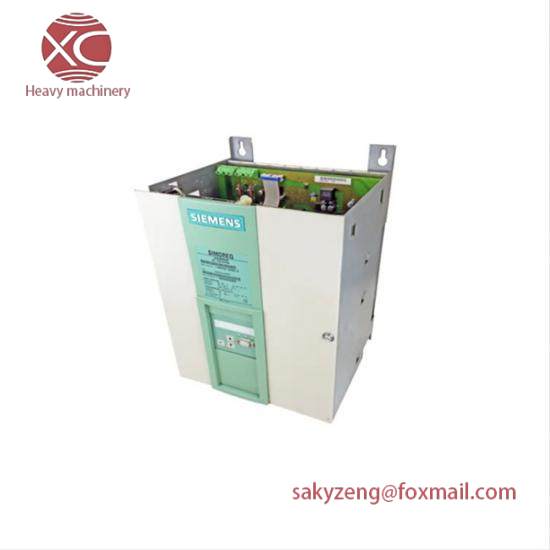 SIEMENS 6RA7018-6DV62-0-Z DC Master rectifier