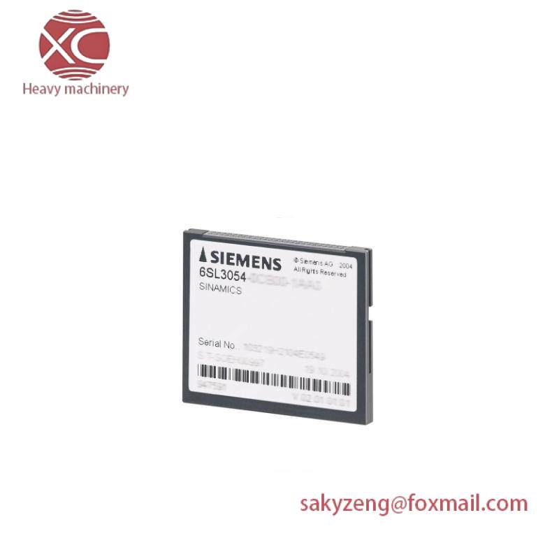 Siemens 6SL3054-0AA01-1AA0 SINAMICS S120 CompactFlash card