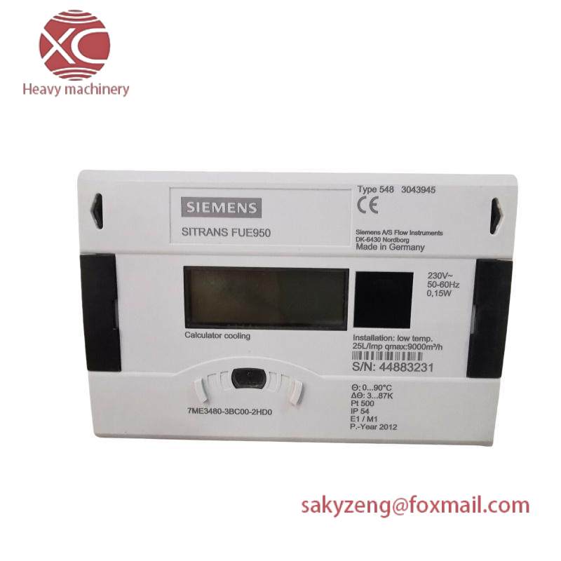 SIEMENS SITRANS FU E950 THERMAL ENERGY