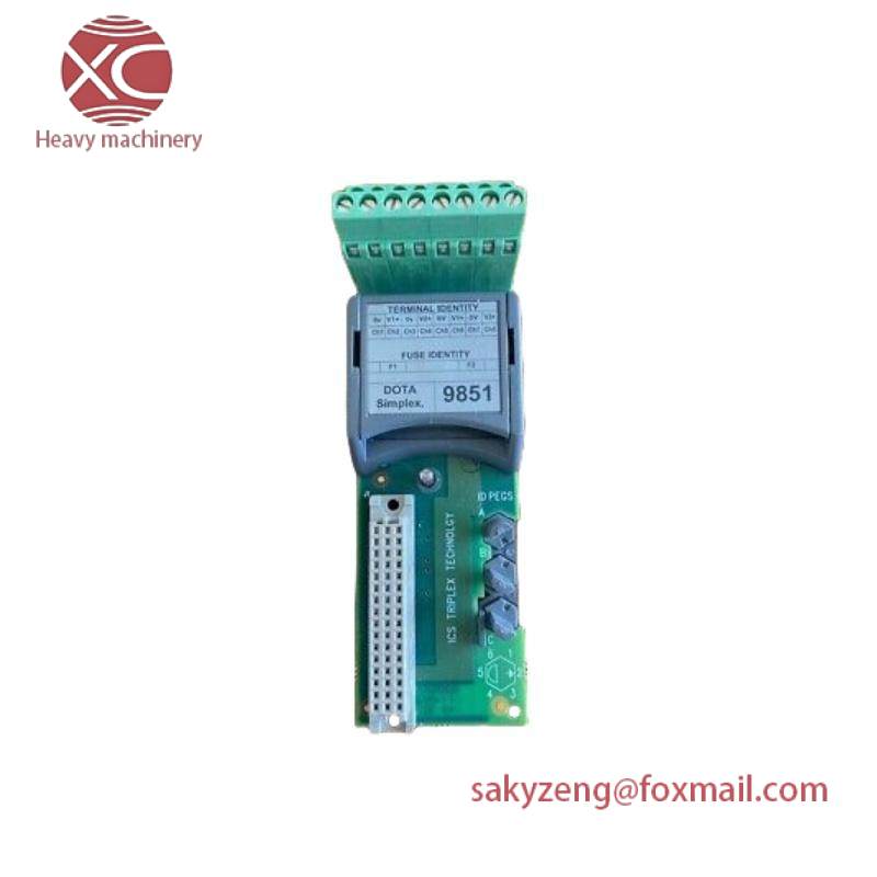 ICS TRIPLEX T9851 Analogue Output Module