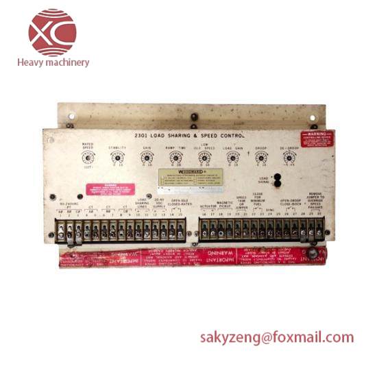 Woodward 8271-467 Speed Control Module