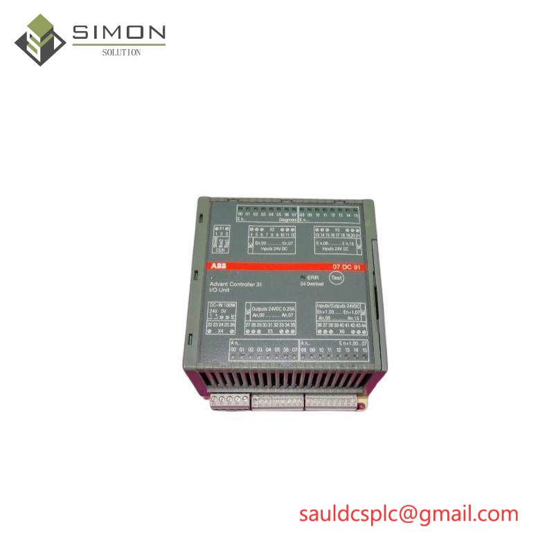 ABB 07DC91 GJR5251400R0202 Advant Controller