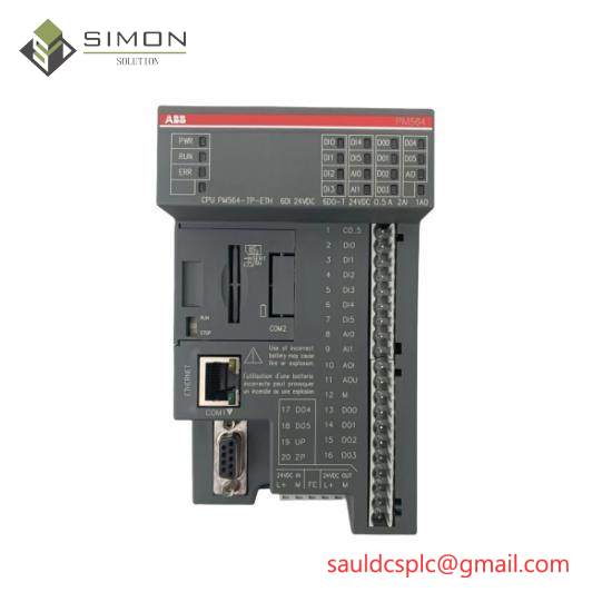 ABB PM564-TP-ETH 1SAP120900R0071 Programmable Logic Controller