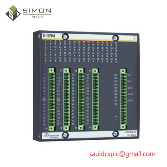 DIO264  Digital Input/Output Module  Bachmann