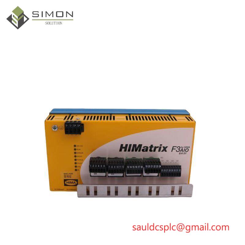 HIMA F3 AIO 8/4 01 F3AIO8/401 HIMatrix Safety-Related Controller