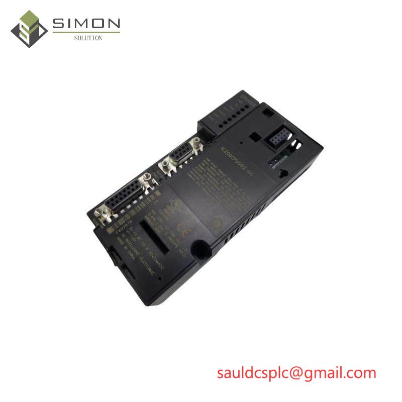 GE IC200CPU002 Versamax Series CPU