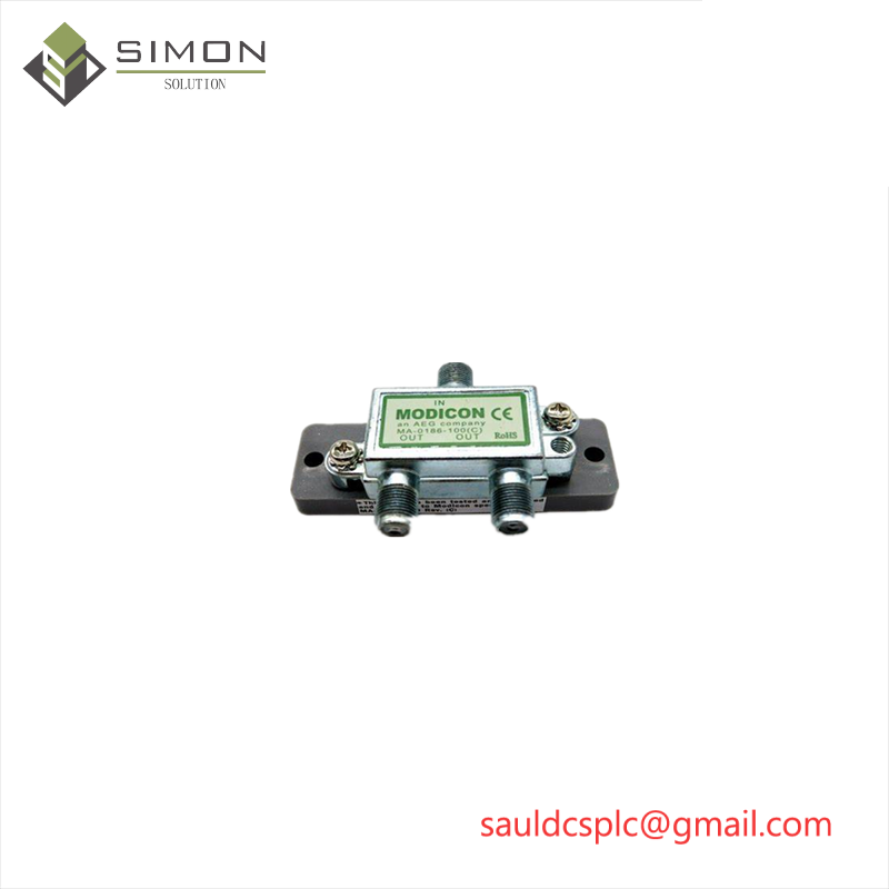 Schneide MODICON MA0186100 coaxial cable splitter