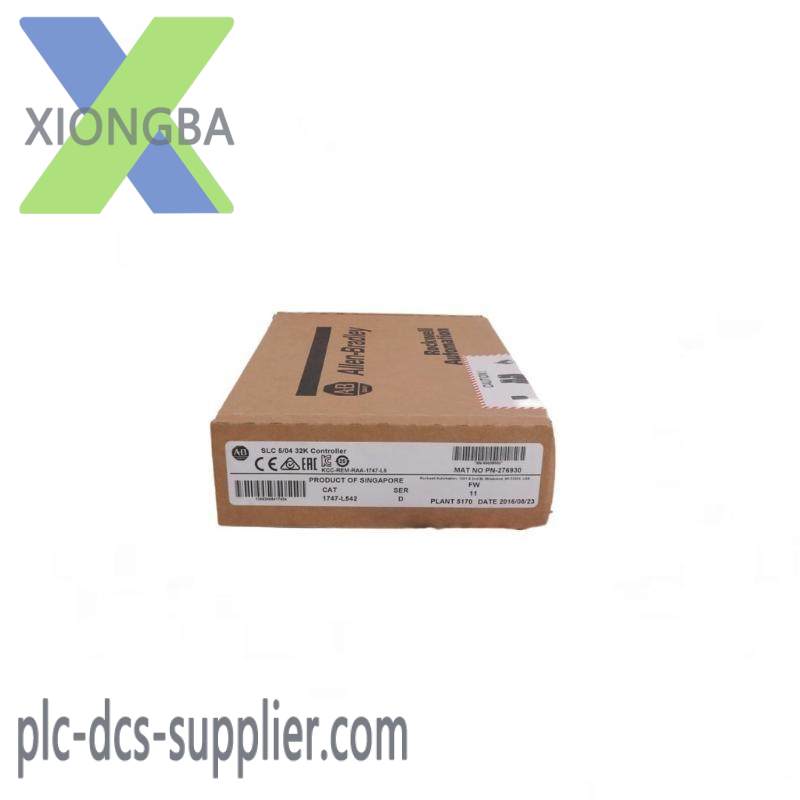 AB 1747-L542/D SLC 5/04 32K Controller