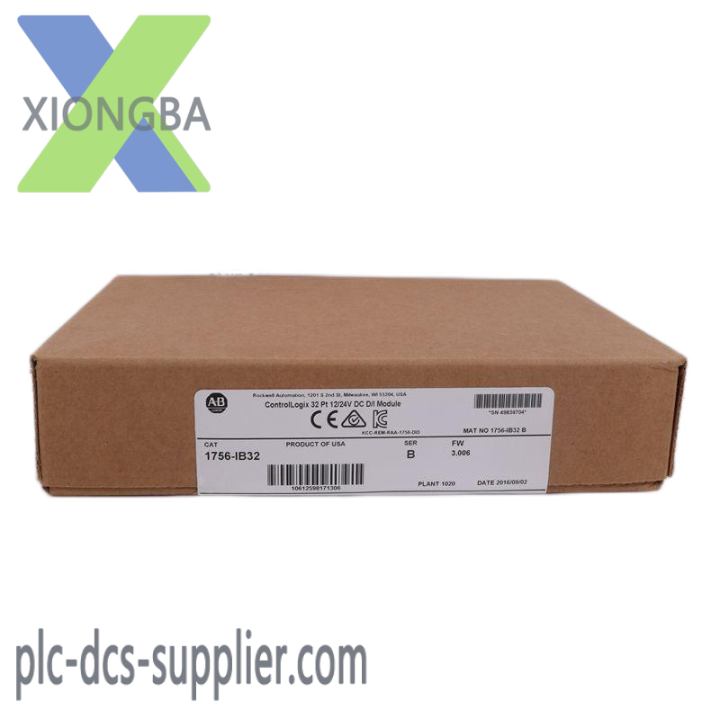  1756-IB32 ControlLogix 32 Pt 12/24V DC D/I Module