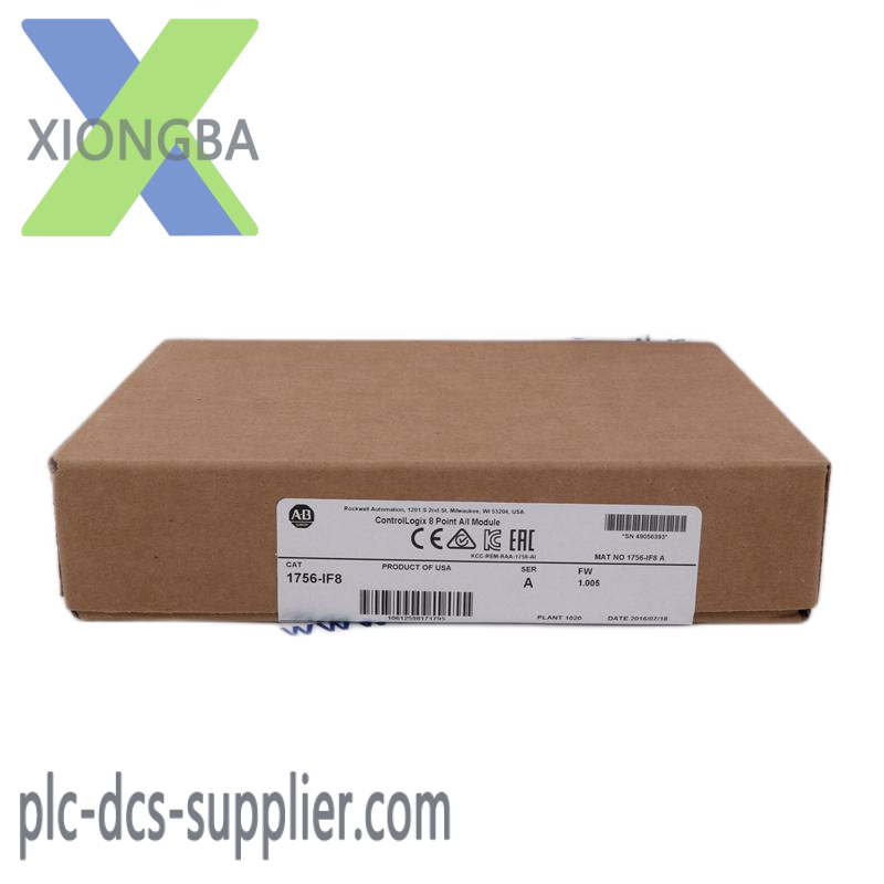 AB 1756-IF8 ControlLogix 8 Point A/I Module