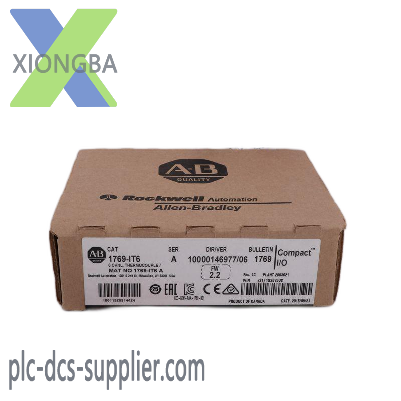 AB 1769-IT6 6 Channel Thermocouple/Mv Input Module