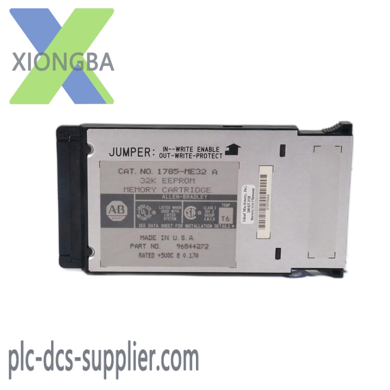 AB 1785-ME32 EEPROM Memory Cartridge - 32K