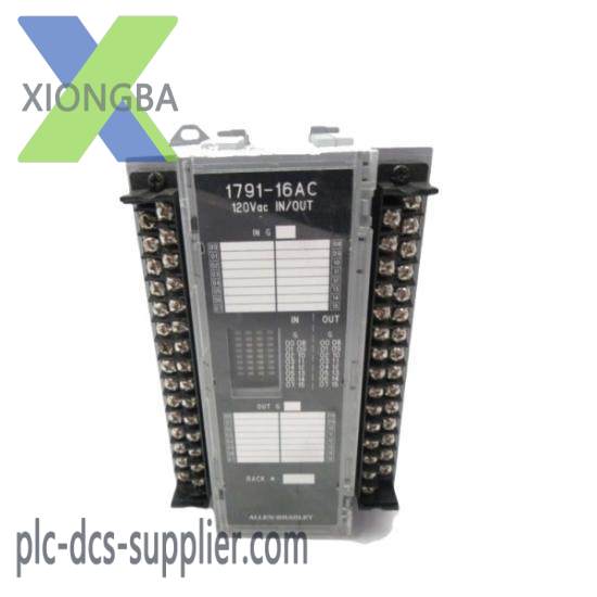 1791-16AC 179116AC BLOCK I/O MODULE