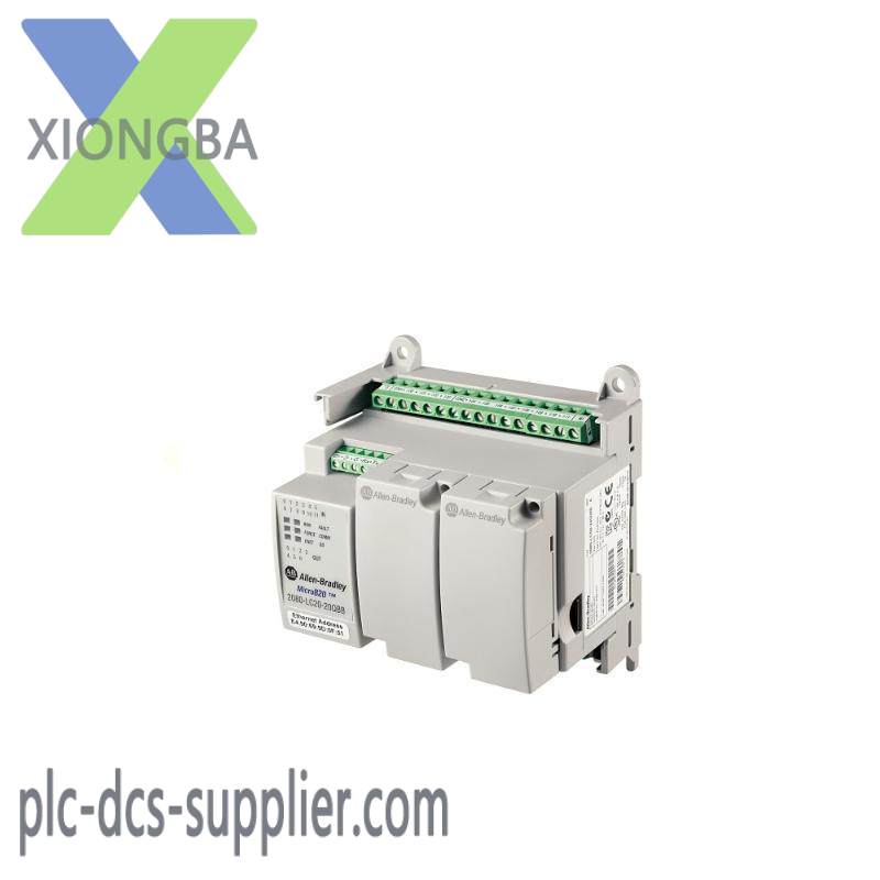 AB 2080-LC20-20QWBR Micro820 20 I/O ENet/IP Controller CC Y