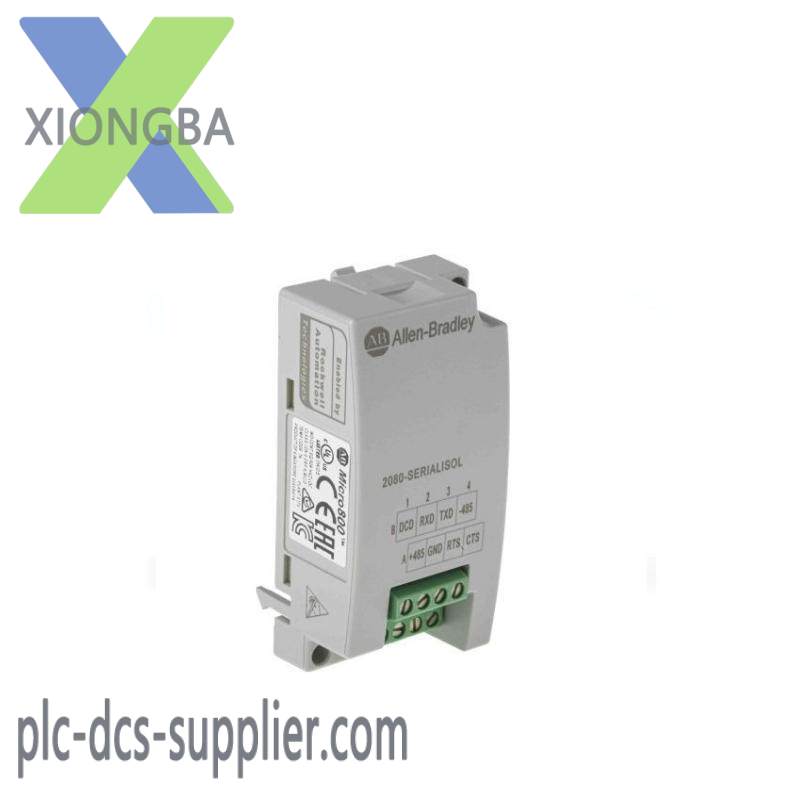 AB 2080-SERIALISOL Micro800 Isolated Serial Port Plug-In Y