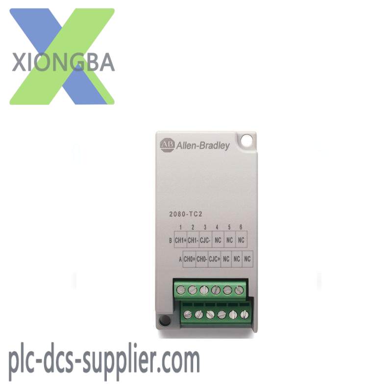 AB 2080-TC2 NON ISOLATED THERMOCOUPLE MODULE MIRCO 800