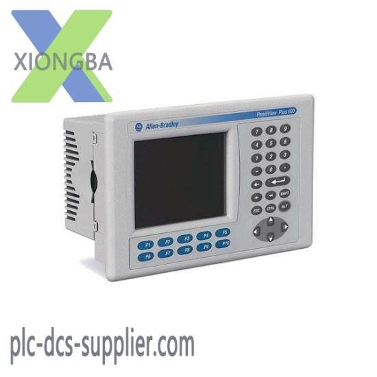 2711P-K6M20D8 Panelview Plus 6 600 Operator Terminal