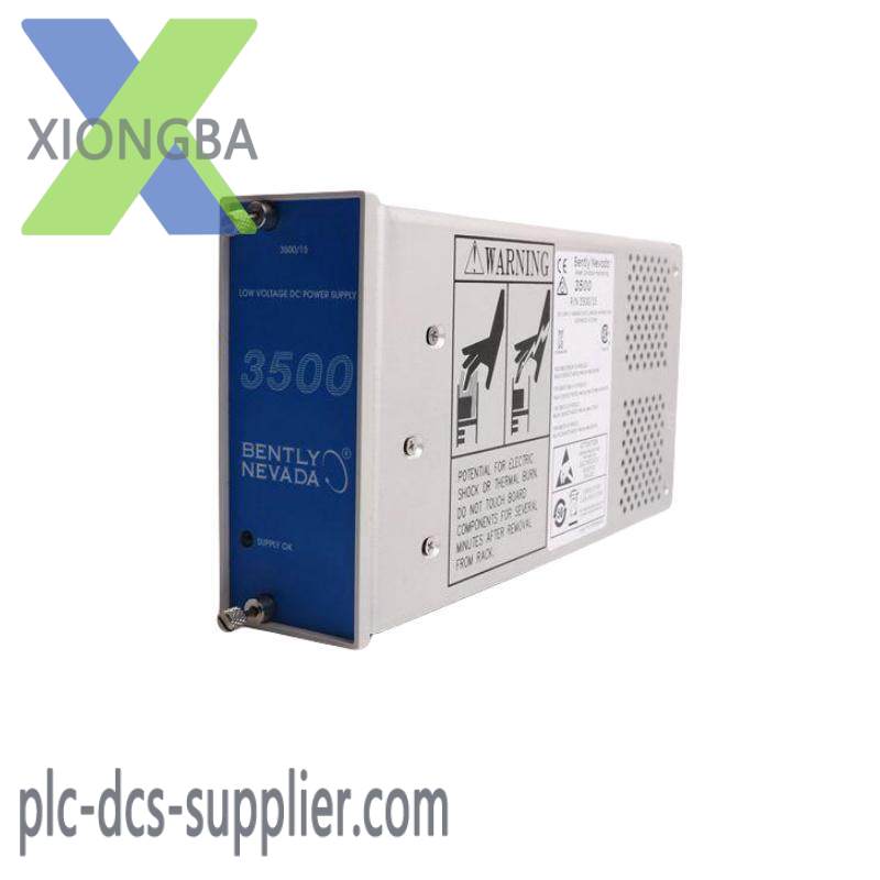 BENTLY NEVADA 3500/15 106M1081-01 AC Power Input Module