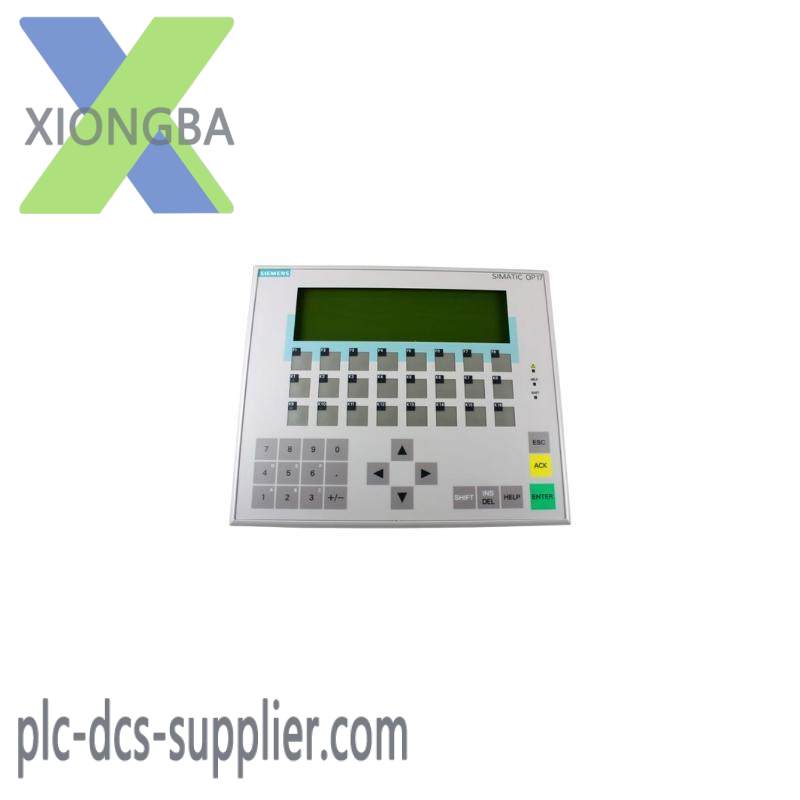 SIEMENS 6AV3617-1JC30-0AX1 Operator Panel
