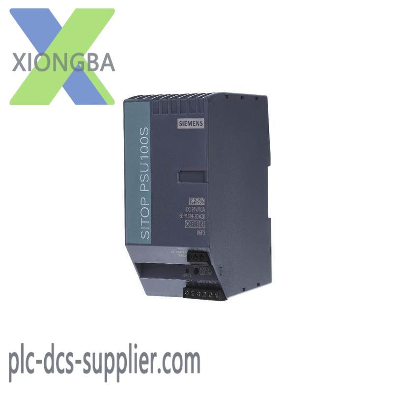 SIEMENS 6EP1334-2BA20 power supply input