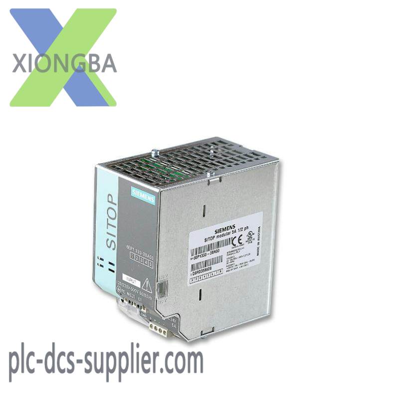 SIEMENS 6EP1 334-3BA00 SITOP Power Supply