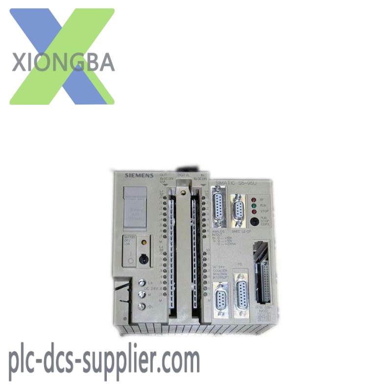 SIEMENS 6ES5095-8MD01 Central Unit
