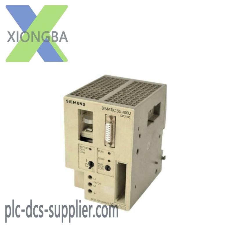 SIEMENS 6ES5100-8MA02 CPU 100 Central processing unit