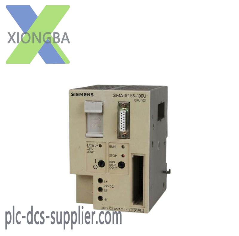 SIEMENS 6ES5102-8MA12 Central Processing Unit