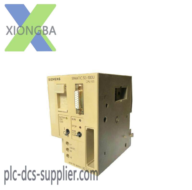 SIEMENS 6ES5103-8MA01 CPU103 Processor Module