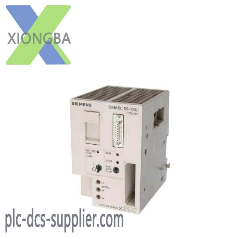 SIEMENS 6ES5103-8MA02 CPU103 Processor Module
