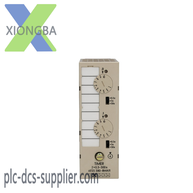 SIEMENS 6ES5380-8MA11 Timer Module