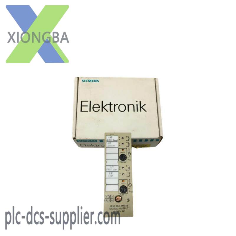 SIEMENS 6ES5453-8MC12 Digital Output Module