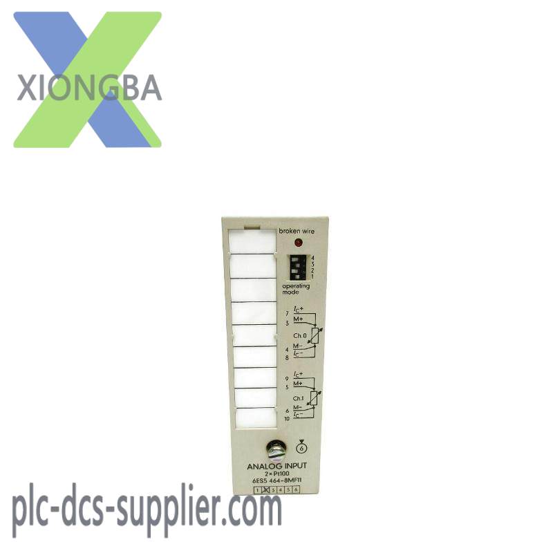 SIEMENS 6ES5464-8MF11 Analog Input Module
