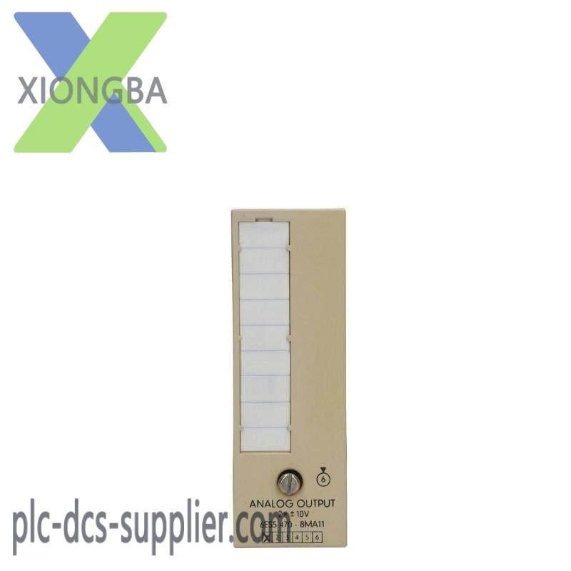 SIEMENS 6ES5470-8MA11 Analog Output Module