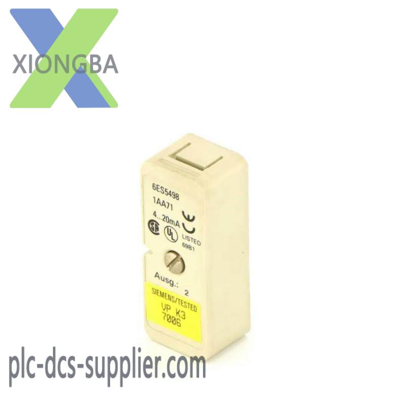 SIEMENS 6ES5498-1AA71 Analog Input SubModule
