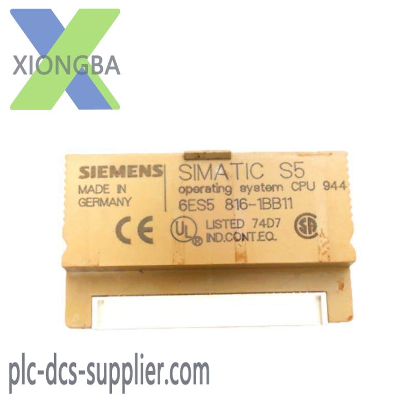 SIEMENS 6ES5816-1BB11 Operating System Module