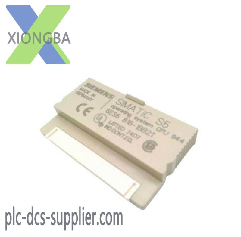 SIEMENS 6ES5816-1BB21 Operating System Module for CPU944B
