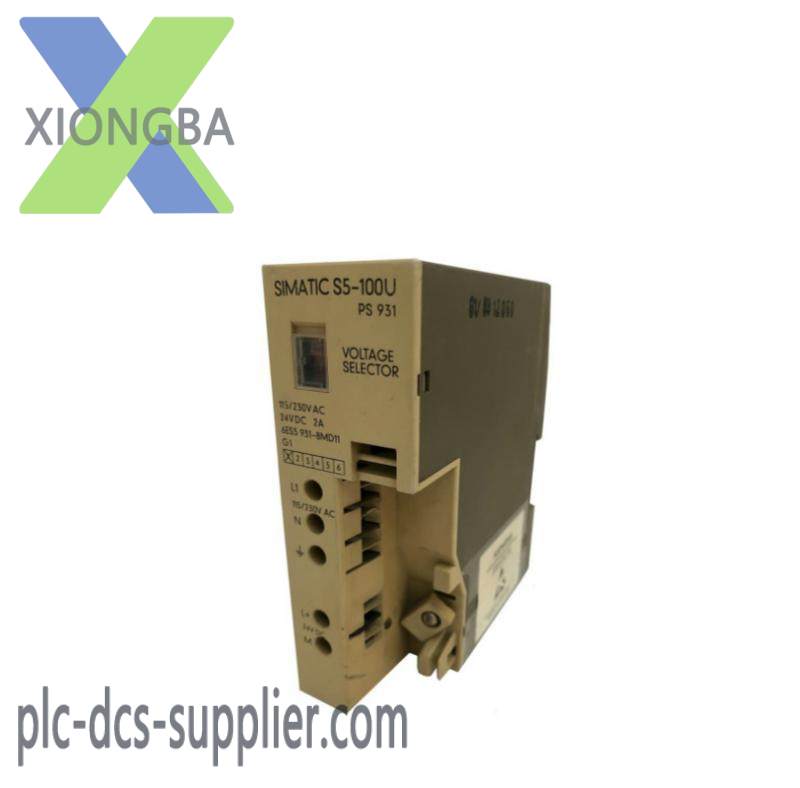 SIEMENS 6ES5931-8MD11 Power Supply