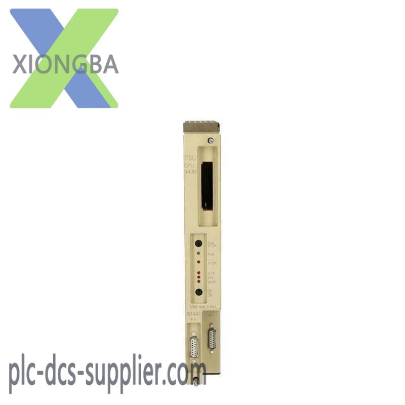 SIEMENS 6ES5943-7UB21 CPU943B Processor Module