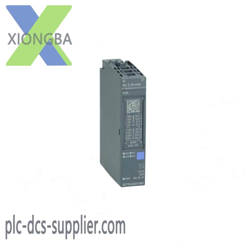 SIEMENS 6ES7134-6GD01-0BA1 ANALOG INPUT MODULE
