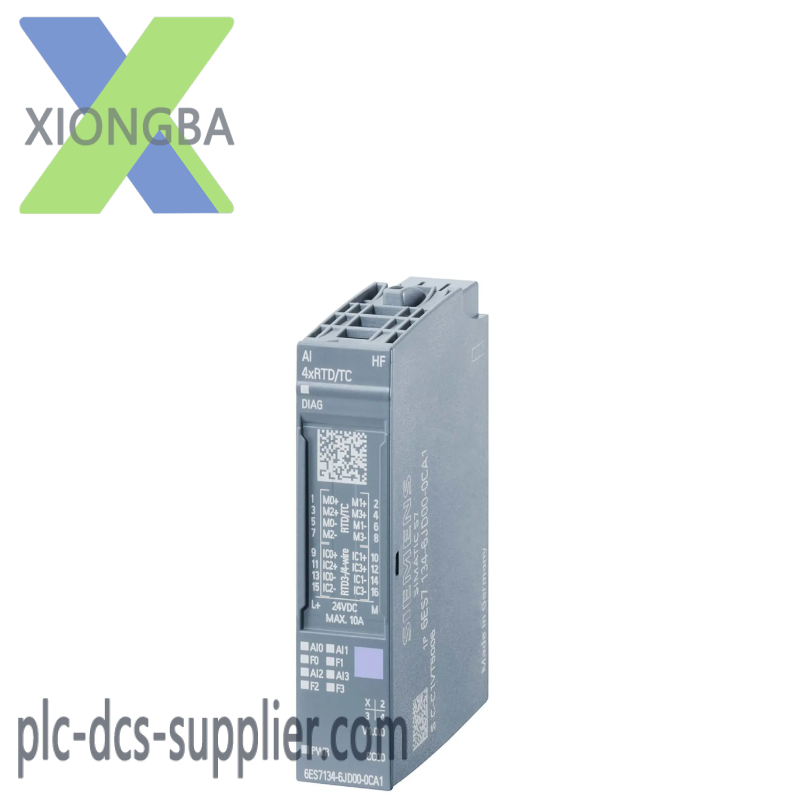 SIEMENS 6ES7134-6JD00-0CA1 ANALOG INPUT MODULE