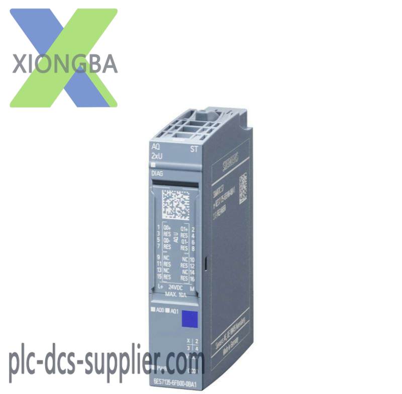 SIEMENS 6ES7135-6FB00-0BA1 analog output module