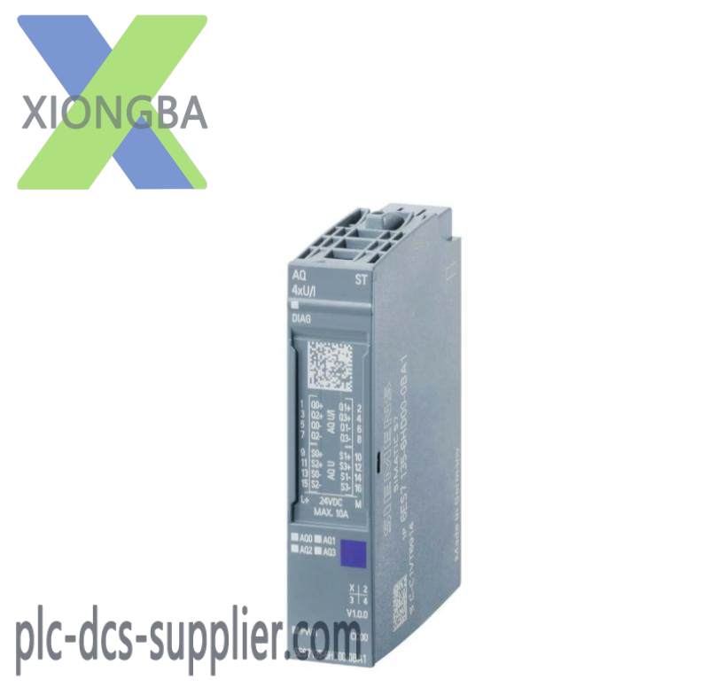 SIEMENS 6ES7135-6HD00-0BA1 ANALOG OUTPUT MODULE